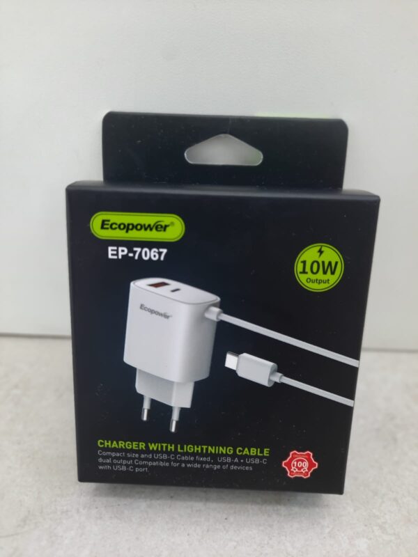 FUENTE CON CABLE ECOPOWER EP- 7067