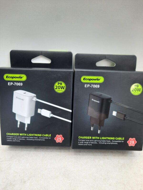 FUENTE CON CABLE ECOPOWER EP - 7069