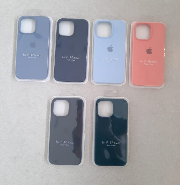 FUNDA DE SILICONA IPHONE 14 PRO MAX