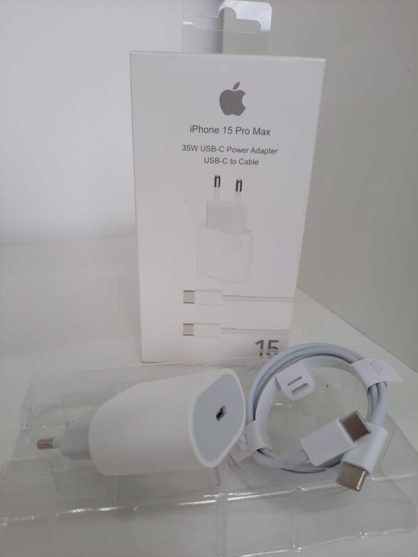 CARGADOR IPHONE 15 PRO MAX DE 35W